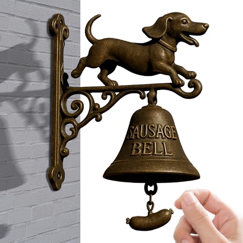 Sonnette de porte teckel pour magasin et maison décorative - 2