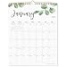Cabbrix 2020 Monthly Wall Calendar, 17 x 12 Inches, Wirebound, Ruled Blocks, Runs from Now Through December 2020