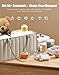 SWEET DOLPHIN 2-Pack Baby Diaper Caddy Organizers, Stylish Storage Baskets for Newborn Essentials, Diaper Station & Car Travel, Value Bundle for Baby Shower Gifts & Registry Must-Haves - Light Brown