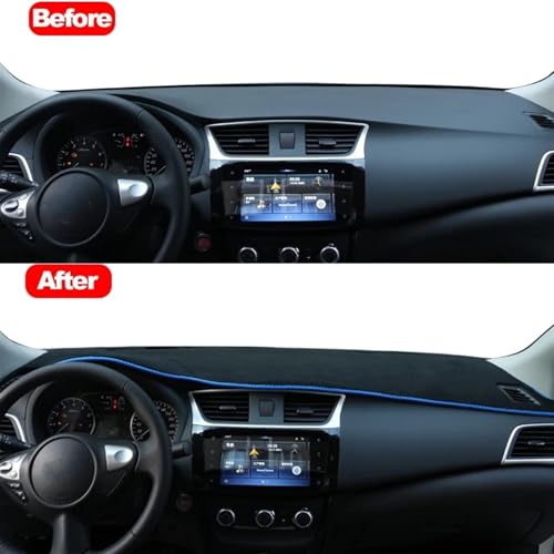 Alfombrilla salpicadero Nissan Sentra B17 Sylphy 2012 2014 2018 2019 6