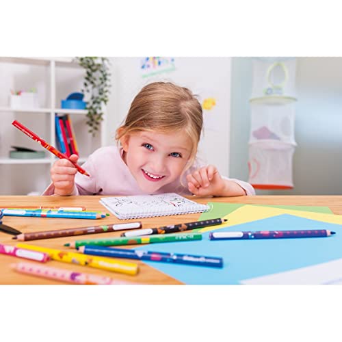 Pelikan lápices para aprender a escribir rosa pack 2 miniatura 3