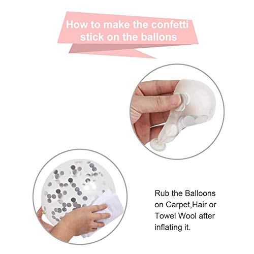 White Silver Birthday Party Latex Balloon Decorations, 66 Pack Silver Metallic Chrome Party Balloon Set with 16ft Strip and Dot Glue for Wedding Birthday Baby Shower Decorations