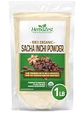 HerbaZest Sacha Inchi Protein Powder, 1 lb – USDA Organic & Gluten-Free