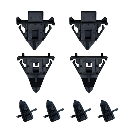 LoloWheat 8pcs Front Fender Moulding Clip Upper Panel Retainer Kit Compatible with Toyota FJ Cruiser 2007-2014 Replaces# 61118-35010 61991-35010 61992-35010