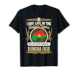 Burkina Faso live in united states T-Shirt T-Shirt