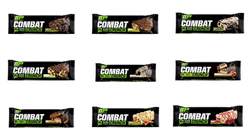 Muscle Pharm Combat Crunch #18 Variety Pack 18 Bars (2 of Each Flavor) Muscle Pharm Combat Crunch #18 Variety Pack 18 Bars (2 of Each Flavor)