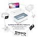 Cahot UV light Sanitizer Box, phone sanitizer with wireless charging, ultra-powerful 8 UV-C Sterilizer machine for Phone Toothbrush Nail Tools Jewelry and more