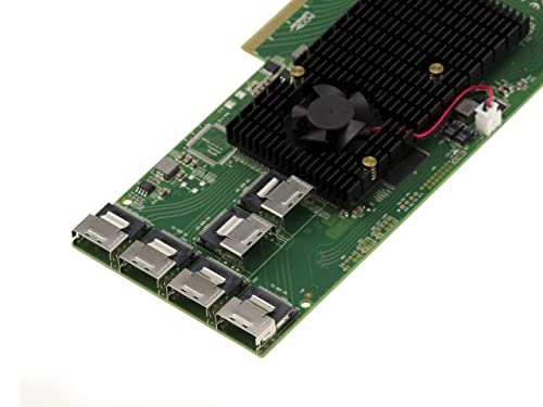 Tarjeta PCIe 2.0 SAS para conectar 24 discos en servidor OEM SAS 2008 2