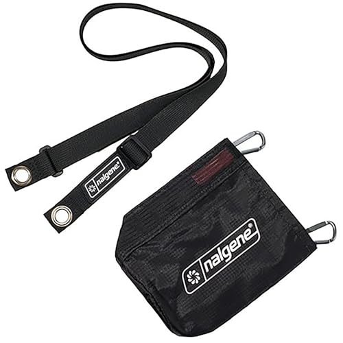 Manchon pliable avec ceinture Nalgene 348878 noir évite encombrement gourde
