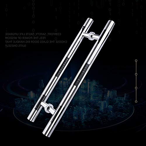 Poignée de porte en verre facile à installer push-pull - 7