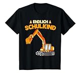 Bye Bye Kindergarten Abschied - Schulkind Bagger