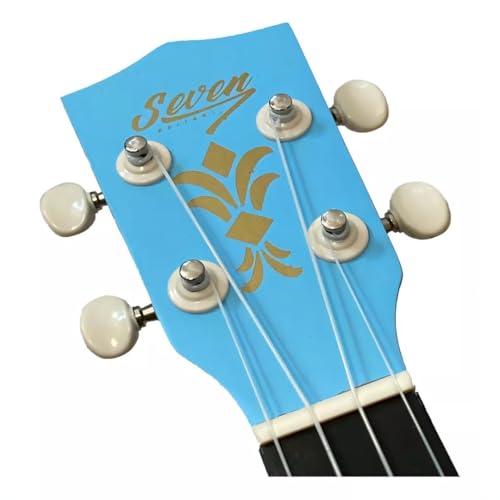 Ukulele Azul Seven Soprano Suk-07 LB C/Capa