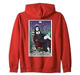 The Empress Tarot Card Halloween Vampire Gothic Horror Witch Zip Hoodie