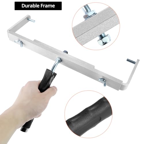 Rodillo de pintura con marco de aluminio ajustable de 12 a 18 pulgadas 5