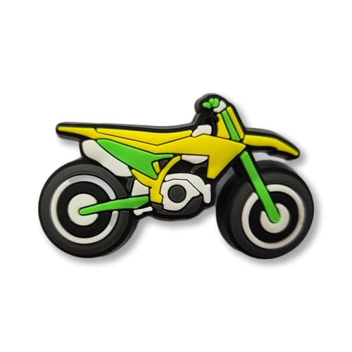 Super Cute Off Road Bike Dirt Scrambler - Charms For Crocs/Shoes