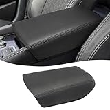 Center Console Cover for Nissan Maxima Accessories 2016-2023, Vinyl Leather Middle Console Cover, Car Armrest Protector, Anti-Scratch, Black