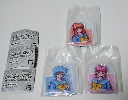 ときめきメモリアル アクリルスタンドコレクション 藤崎詩織 虹野沙希 古式ゆかり 3点セット と