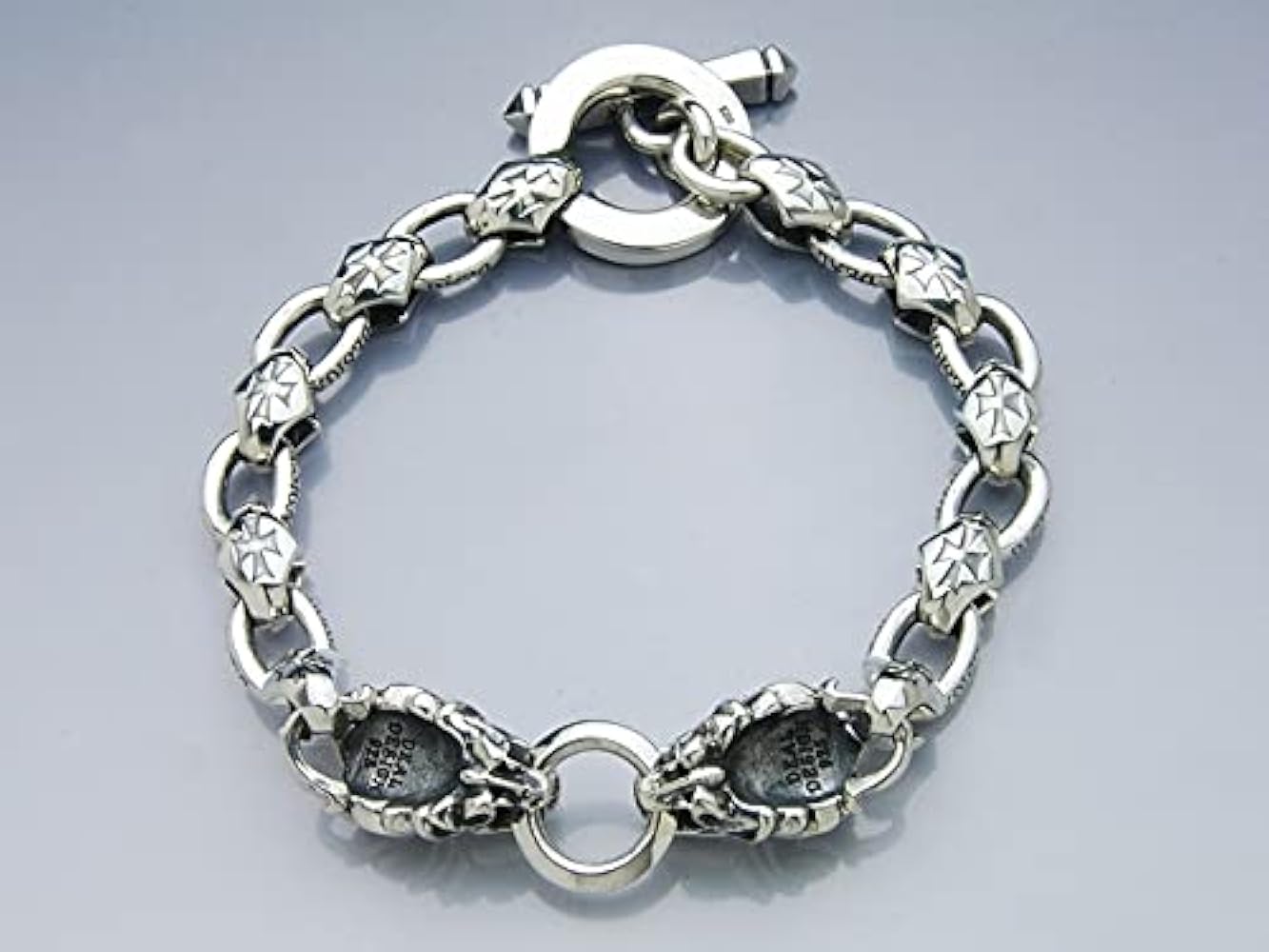 メンズシルバーブレスレット 925レトロな銀 ファッション ライオン メンズシルバーブレスレット 925レトロな銀 ファッション ライオン