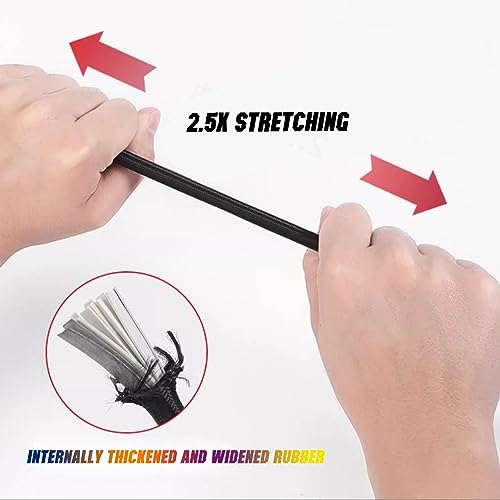 Image of Car Covers Windproof Elastic Rope, Protecting The Car Cover from Being Blown Away in Strong Winds, with Super Strong Elasticity and Durability, Fit for Most Cars, Black