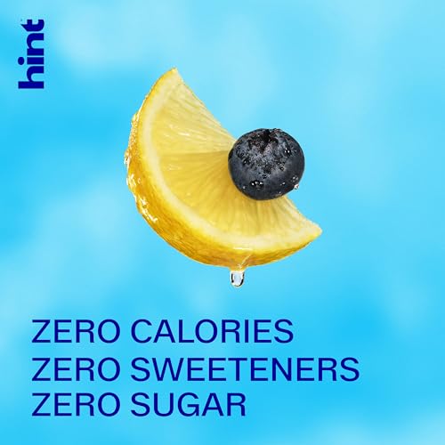Image of Hint Canned Water Zero Sugar 0 Calories - Blueberry Lemon (12 pack)