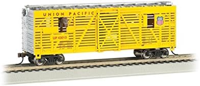 Bachmann 40' Animated Stock Car - UNION PACIFIC with HORSES - HO Scale image 2