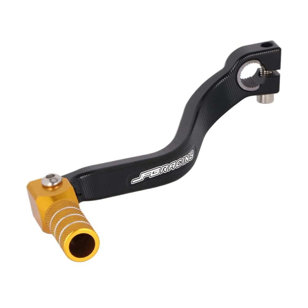 kTbhtRGPz Motorcycles CNC Aluminum Folding Shifter Shift Pedal Lever Compatible with Suzuki DRZ400 S SM E 2000 2019 RMX250 250 1989 1998(Gold)