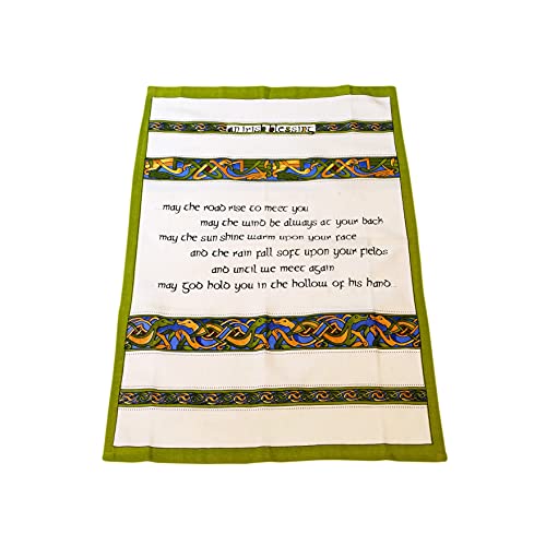 Royal Tara Set Of 2 Tea Towel Irish Blessing-Irish Weave #TOP4