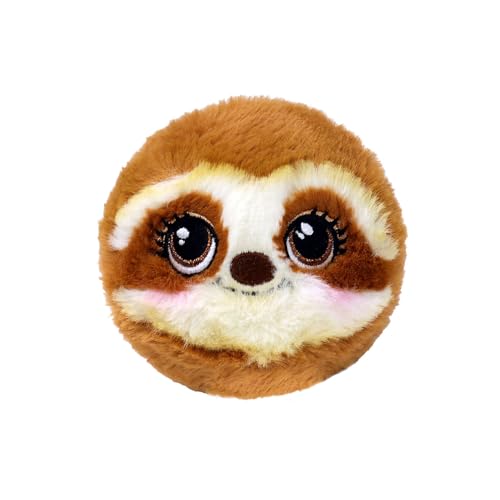 TY - Beanie Bouncers - Clhoé Le Paresseux - Peluche rebondissante à Collectionner, Marron