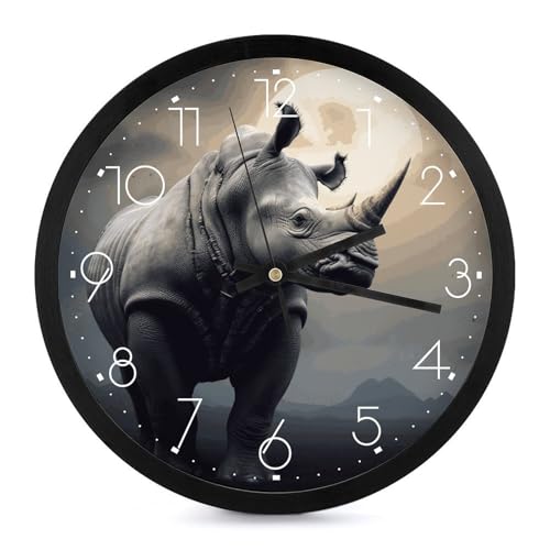 Horloge murale silencieuse Rhino contre le bruit du tic-tac - 2
