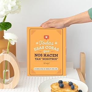 Mr. Wonderful Mr.Wonderful, Libro Con Chocolatinas, Todas Esas Cosas Que Nos Hacen Tan Nosotros, Multicolor, 1 Unidad (Paquete de 1)