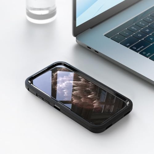 Image of Case for iPhone 12 Pro Max, Heavy-Duty Tough Rugged Shockproof Drop Protective Cover Phone Cases, Black