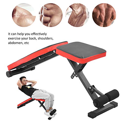 Krachttrainingsbank - Multifunctionele indoor verstelbare fitnessstoel Workout Training Halterkrukuitrusting - Image 3