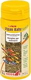 sera Vipan Baby Nature 50 ml (30 g) - Mikroflocken für Jungtiere, Jungfischfutter