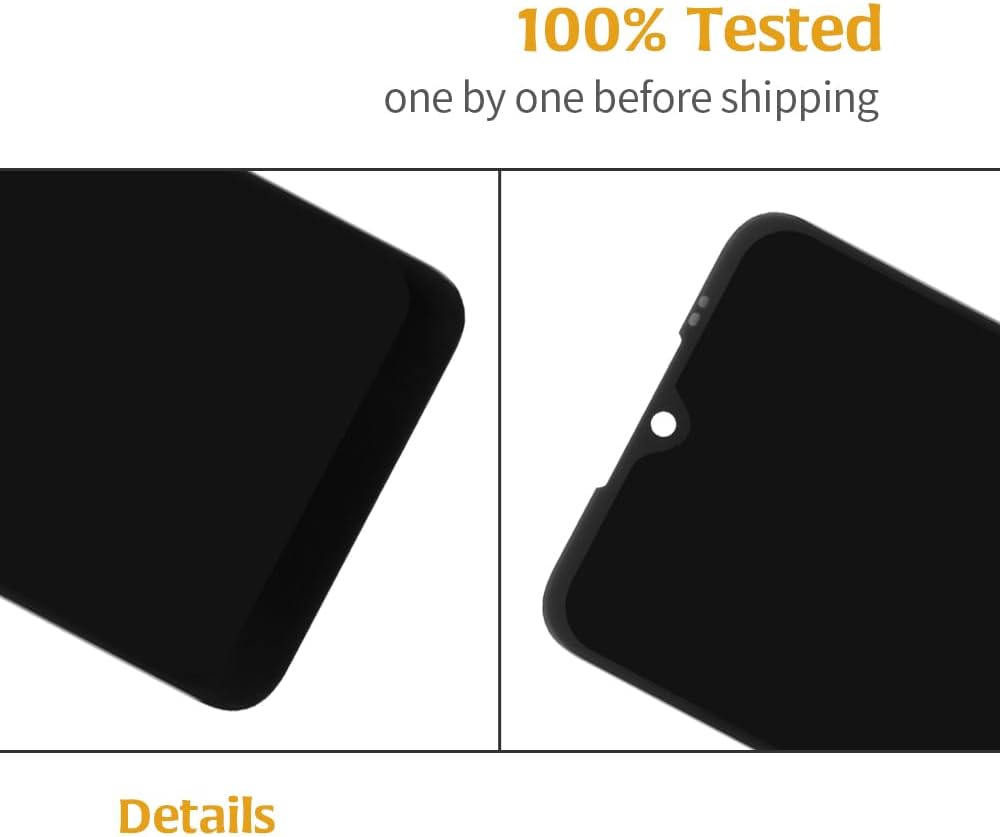 for Xiaomi Redmi Note 8T LCD Display Touch Screen Digitizer 6.3 inch Xiaomi M1908C3XG LCD Screen Replacement Full Assembly with Repair Tool Kits