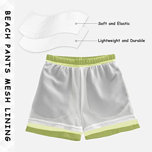 Boccsty Neon Green Boys Swim Trunks Summer Toddler Beach Board Shorts Kids Swimsuit Swimwear 3T #TOP4