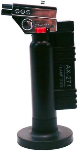 PICNIC TIME Jet Torch Lighter Big For Sheesha 7.5 X 7.5 X 15.5 Black