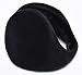 HIG Ear Warmer Unisex Soft Plush Fleece Outdoor Winter Earmuffs (Black)