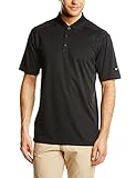 NIKE Dri-FIT Victory Solid Men's Golf Polo (Black, Large)