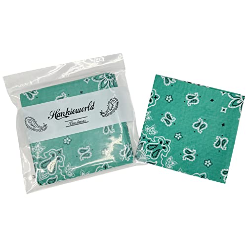 Image of Single Pack Bandanas 60s Premium Cotton Soft Thin Handfeel Large Handkerchief for Men and Women