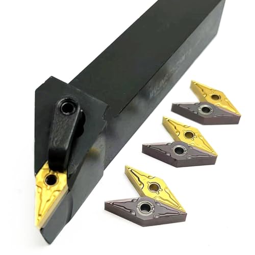 Porta herramienta exterior con 10 insertos de carburo miniatura 5