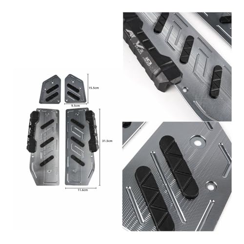 Repose-pieds de moto pour ADV 350 avec surface antidérapant modifié - 2