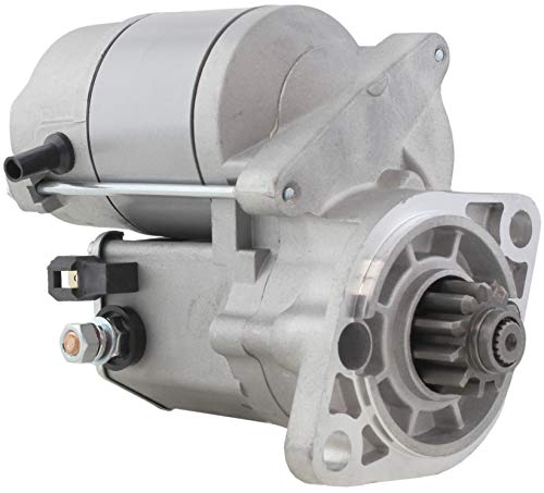 New Premium Starter Compatible with Hyster Lift Trucks S-25 S-30 S-35 S-40 S-50 S-60, Yale F2 Eng 1985-1994 4893-18-400D 4893-18-400E FESE-18-400 3068345 3126282R 3126282RX 4893-18-400B miniatura 2