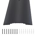 NeatiEase Heavy Duty Door Thresholds for Exterior Doors Interior Doors, 48 Inch Aluminum Thresholds for Doorways, Metal Threshold Transition Strip 4" Wide 1/2" High (Black)
