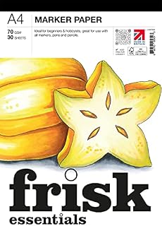 Frisk Essentials Marker Paper Pad A4, White