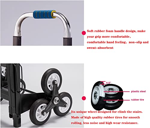 Carretilla portátil plegable INTSUPERMAI 420 lbs miniatura 3