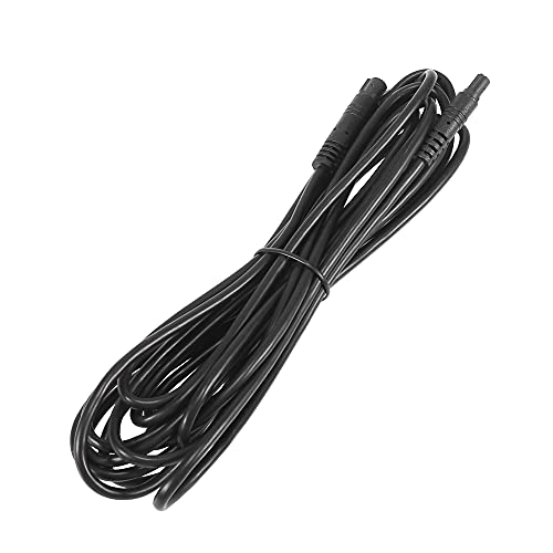Image of X AUTOHAUX 5 Pin 4m 13ft Backup Camera Extension Cable Dash Camera Cord Wires Car Rear View Camera