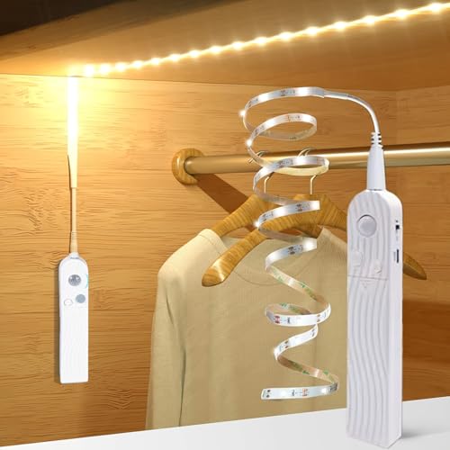 Tira de Luces LED con Sensor de Movimiento Recargable 3 m miniatura 1