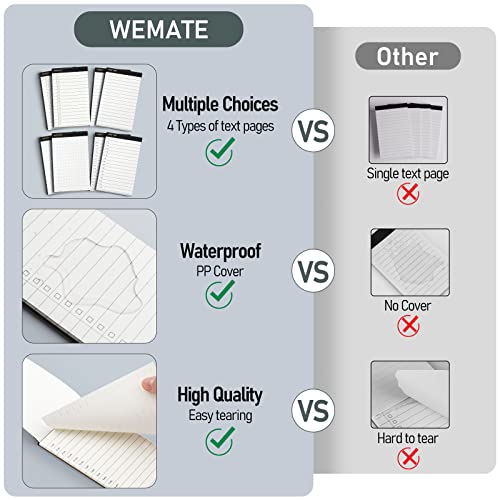 Save 29% on WEMATE Pocket Notebook Set with 8 Refills & Pen