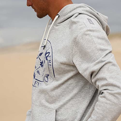 OXBOW O1SAVIOR Sweat à Capuche imprimé Gris Chiné XXL - Image 6