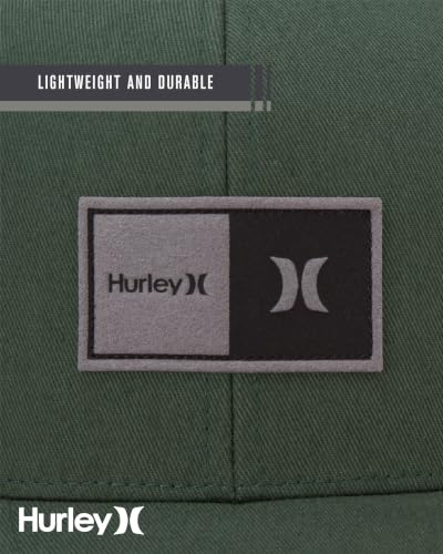 Image of Hurley Mens Trucker Hat - Flexible Quick Dry Fairway Mesh Trucker Hat for Men with Snapback Closure - Classic Mens Caps